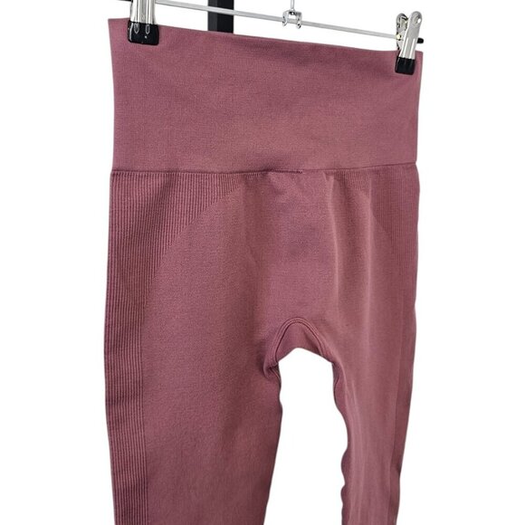 SET Active Womens Sculpt Flex High Rise Leggings, Mauve, Athletic, Size Small - Picture 9 of 9